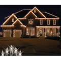 Winterland Winterland WL-IC100-CL 8.5 in. Long Clear 100 Icicle Lights On White Wire WL-IC100-CL